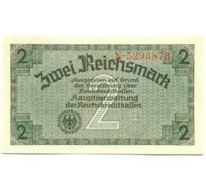 2 рейхсмарки 1940 года Германия (Для оккупированных территорий) — Фото №1