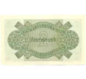 2 рейхсмарки 1940 года Германия (Для оккупированных территорий) — Фото №2