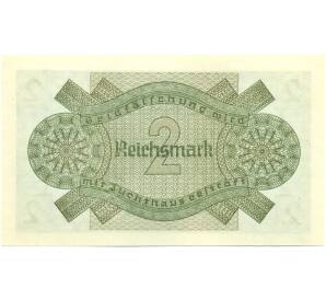 2 рейхсмарки 1940 года Германия (Для оккупированных территорий) — Фото №2