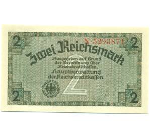 2 рейхсмарки 1940 года Германия (Для оккупированных территорий) — Фото №1