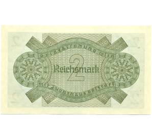2 рейхсмарки 1940 года Германия (Для оккупированных территорий) — Фото №2