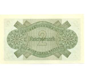 2 рейхсмарки 1940 года Германия (Для оккупированных территорий) — Фото №2