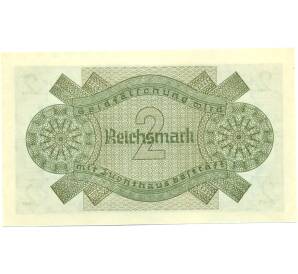 2 рейхсмарки 1940 года Германия (Для оккупированных территорий) — Фото №2