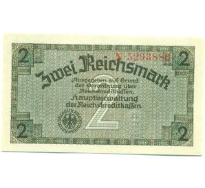 2 рейхсмарки 1940 года Германия (Для оккупированных территорий) — Фото №1