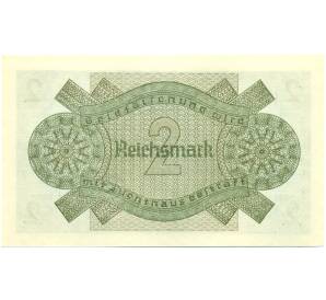 2 рейхсмарки 1940 года Германия (Для оккупированных территорий) — Фото №2