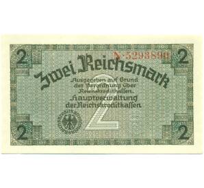2 рейхсмарки 1940 года Германия (Для оккупированных территорий) — Фото №1