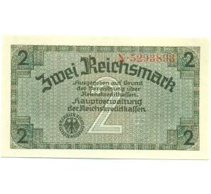 2 рейхсмарки 1940 года Германия (Для оккупированных территорий) — Фото №1