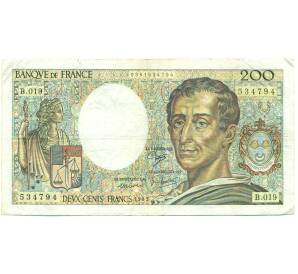 200 франков 1983 года Франция — Фото №1
