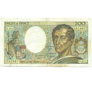 200 франков 1982 года Франция — Фото №1