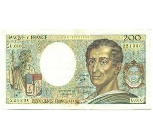 200 франков 1982 года Франция — Фото №1