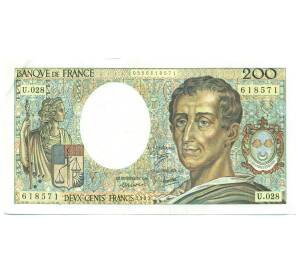 200 франков 1985 года Франция — Фото №1