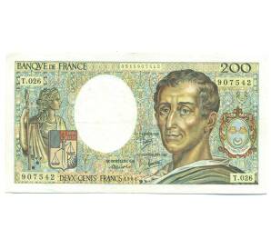 200 франков 1984 года Франция — Фото №1