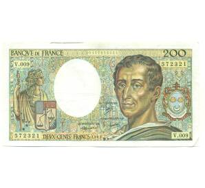 200 франков 1982 года Франция