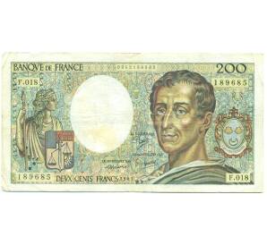 200 франков 1983 года Франция