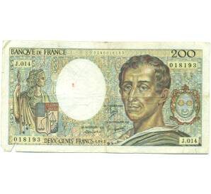 200 франков 1983 года Франция