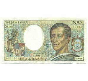 200 франков 1984 года Франция
