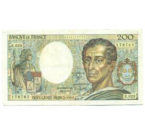200 франков 1984 года Франция