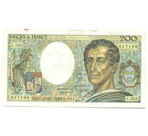 200 франков 1984 года Франция