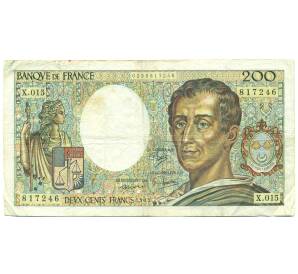 200 франков 1983 года Франция