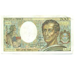 200 франков 1985 года Франция