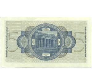 5 рейхсмарок 1940 года Германия (Для окупированных территорий) — Фото №2