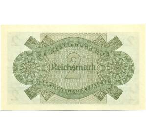2 рейхсмарки 1940 года Германия (Для оккупированных территорий) — Фото №2