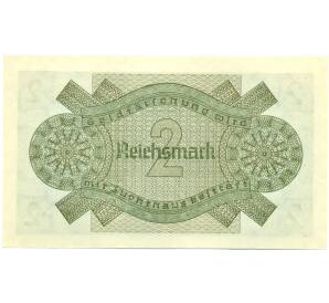 2 рейхсмарки 1940 года Германия (Для оккупированных территорий) — Фото №2