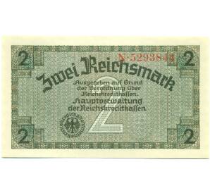 2 рейхсмарки 1940 года Германия (Для оккупированных территорий) — Фото №1