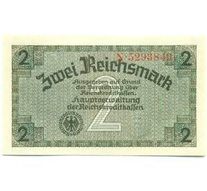 2 рейхсмарки 1940 года Германия (Для оккупированных территорий) — Фото №1