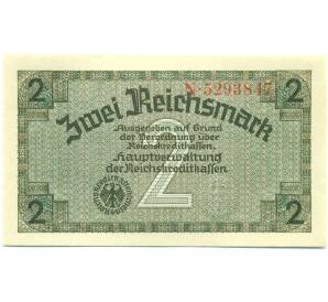 2 рейхсмарки 1940 года Германия (Для оккупированных территорий) — Фото №1