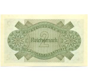 2 рейхсмарки 1940 года Германия (Для оккупированных территорий) — Фото №2