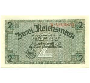 2 рейхсмарки 1940 года Германия (Для оккупированных территорий) — Фото №1