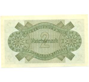 2 рейхсмарки 1940 года Германия (Для оккупированных территорий) — Фото №2
