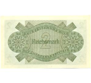 2 рейхсмарки 1940 года Германия (Для оккупированных территорий) — Фото №2