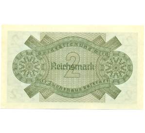 2 рейхсмарки 1940 года Германия (Для оккупированных территорий) — Фото №2