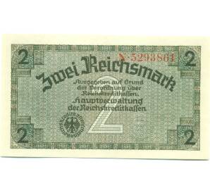 2 рейхсмарки 1940 года Германия (Для оккупированных территорий) — Фото №1