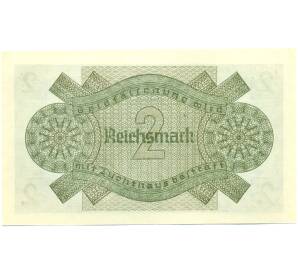 2 рейхсмарки 1940 года Германия (Для оккупированных территорий) — Фото №2