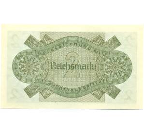 2 рейхсмарки 1940 года Германия (Для оккупированных территорий) — Фото №2