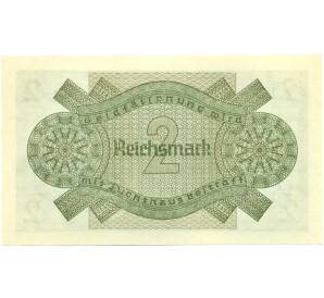 2 рейхсмарки 1940 года Германия (Для оккупированных территорий) — Фото №2