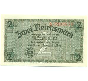 2 рейхсмарки 1940 года Германия (Для оккупированных территорий) — Фото №1