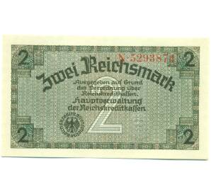 2 рейхсмарки 1940 года Германия (Для оккупированных территорий) — Фото №1