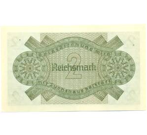 2 рейхсмарки 1940 года Германия (Для оккупированных территорий) — Фото №2
