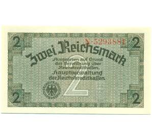 2 рейхсмарки 1940 года Германия (Для оккупированных территорий) — Фото №1