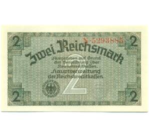 2 рейхсмарки 1940 года Германия (Для оккупированных территорий) — Фото №1