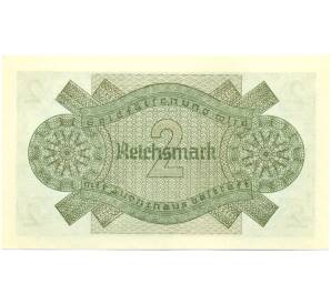 2 рейхсмарки 1940 года Германия (Для оккупированных территорий) — Фото №2