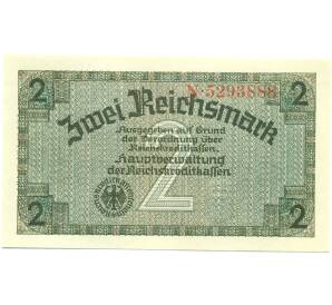 2 рейхсмарки 1940 года Германия (Для оккупированных территорий) — Фото №1