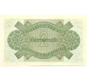 2 рейхсмарки 1940 года Германия (Для оккупированных территорий) — Фото №2