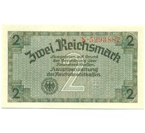 2 рейхсмарки 1940 года Германия (Для оккупированных территорий) — Фото №1