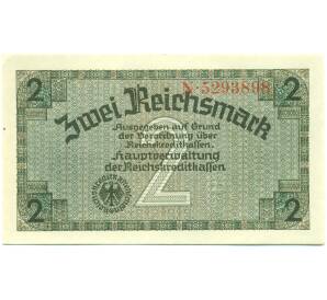 2 рейхсмарки 1940 года Германия (Для оккупированных территорий) — Фото №1