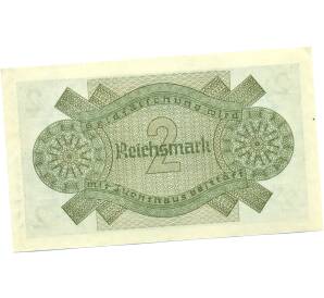 2 рейхсмарки 1940 года Германия (Для оккупированных территорий) — Фото №2